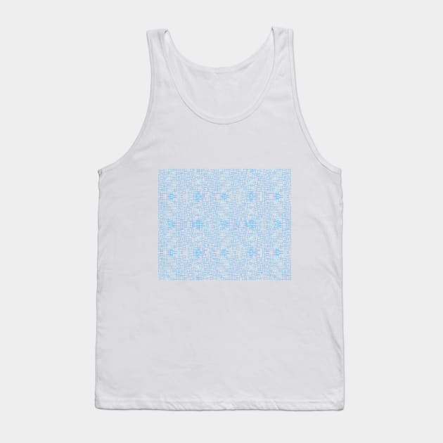 Blue Lines Tank Top by stefy